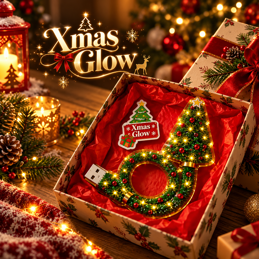 Xmas Glow – Magical Christmas Projection Tree